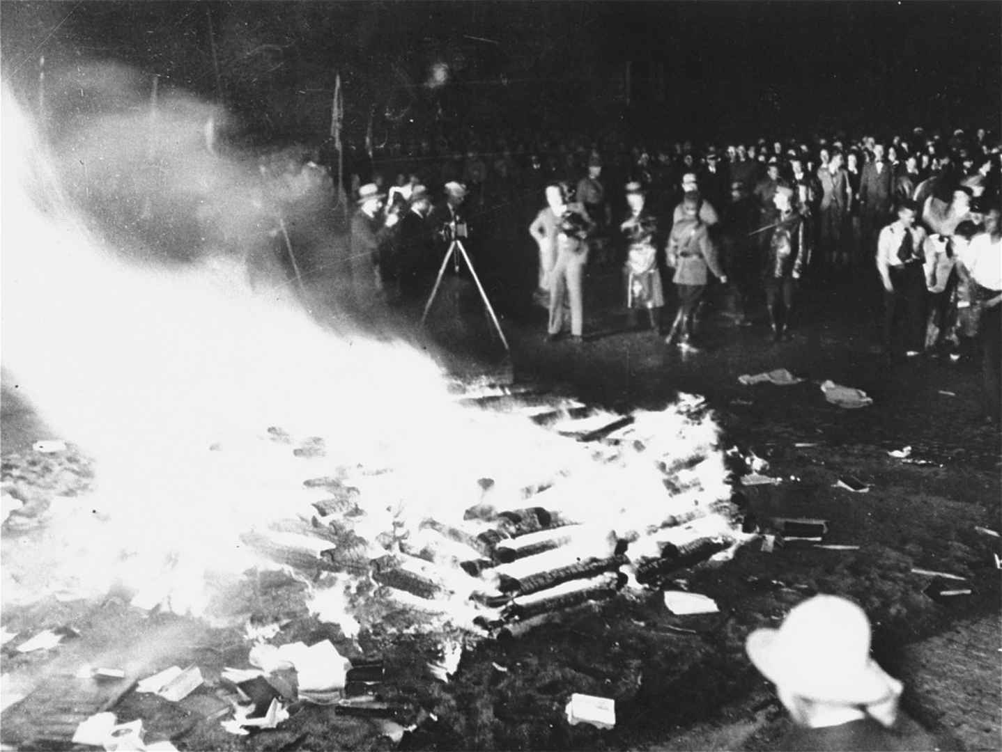 Nazi Almanyası'nda Kitap Yakma Töreni