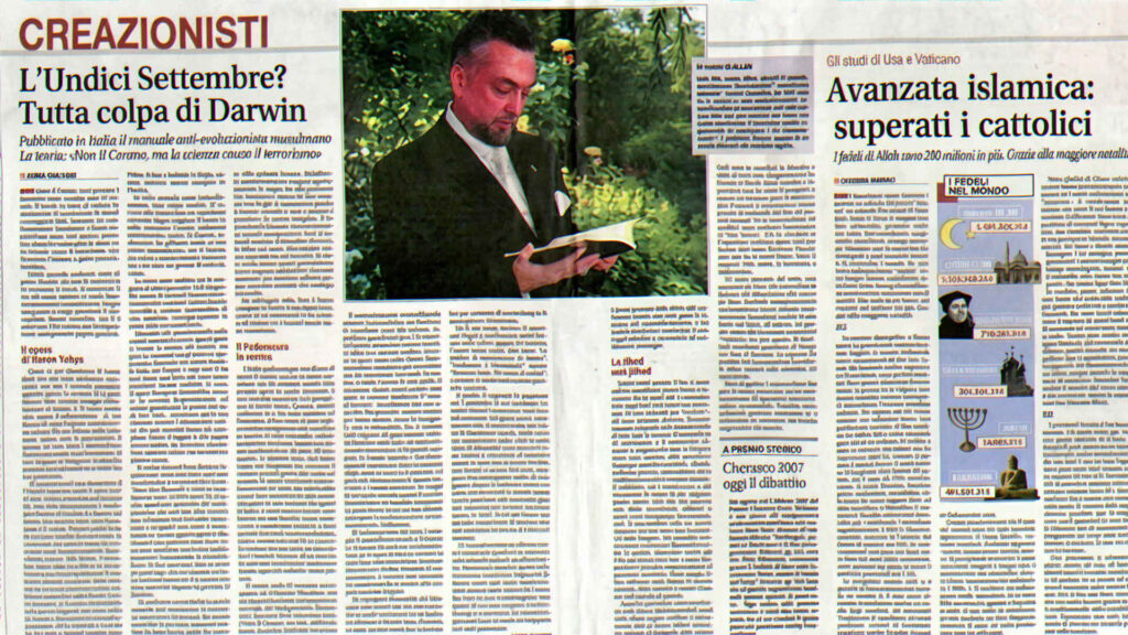 Yaratılış Atlası Libero 20 Mayıs 2007